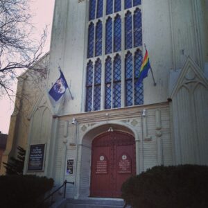 Photo of church in Cambridge, Massachusetts 